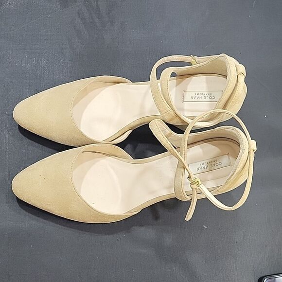 BRAND NEW COLE HAAN D'ORSAY WEDGE SANDALS - Picture 6 of 14